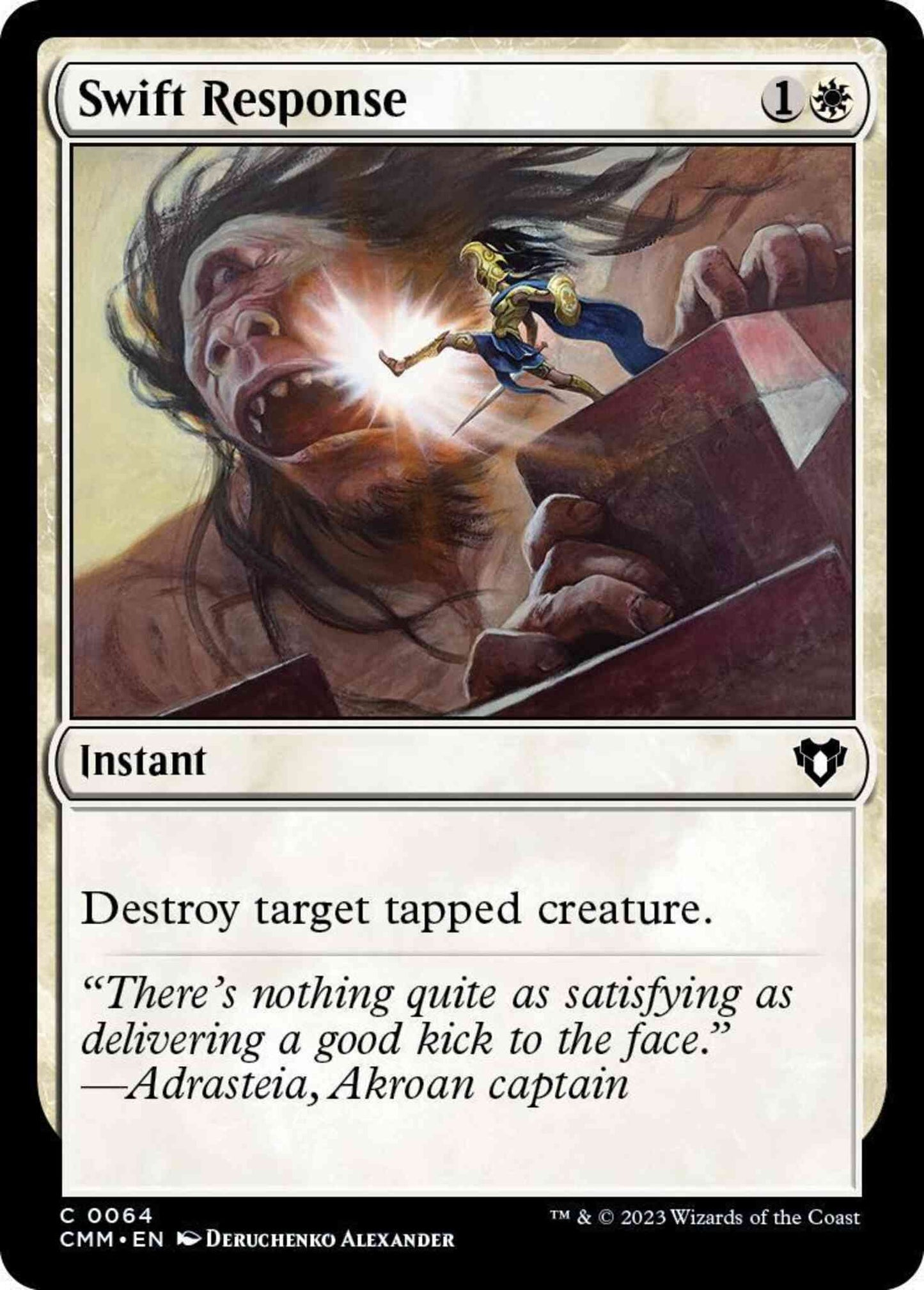 Swift Response [64] [Commander Masters] [Non-Foil]