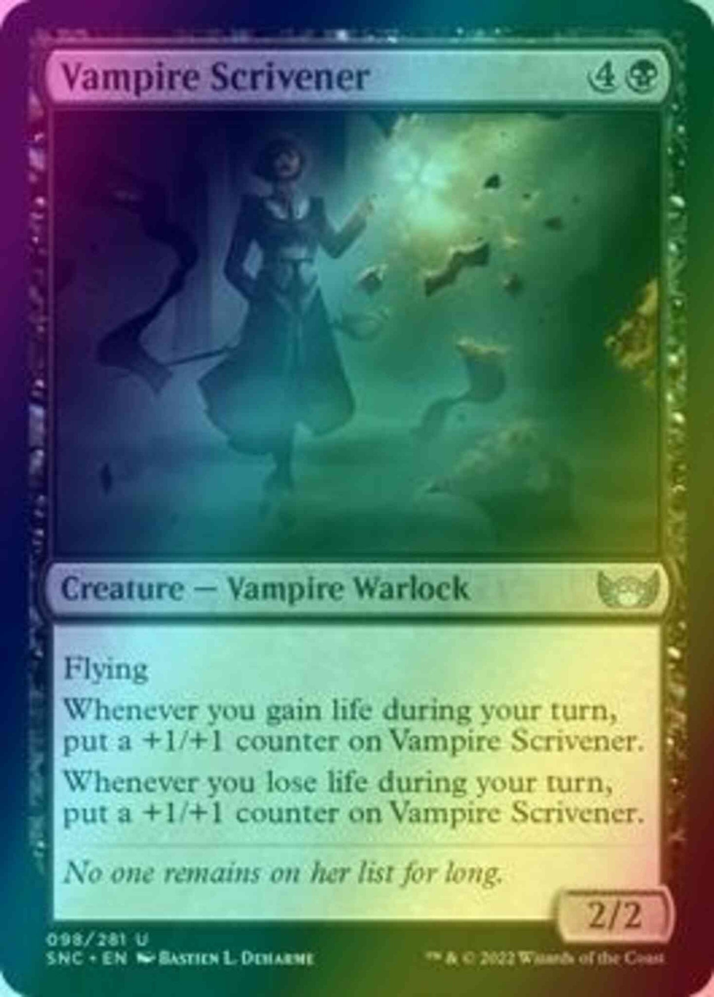 Vampire Scrivener [98] [Streets of New Capenna] [Foil]