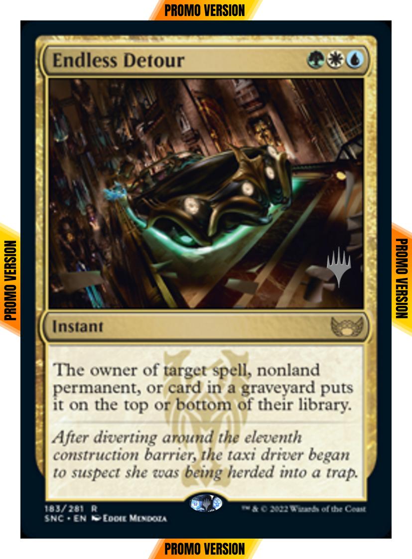 Endless Detour [Promo Pack] [183p] [Streets of New Capenna: Promos] [Non-Foil]