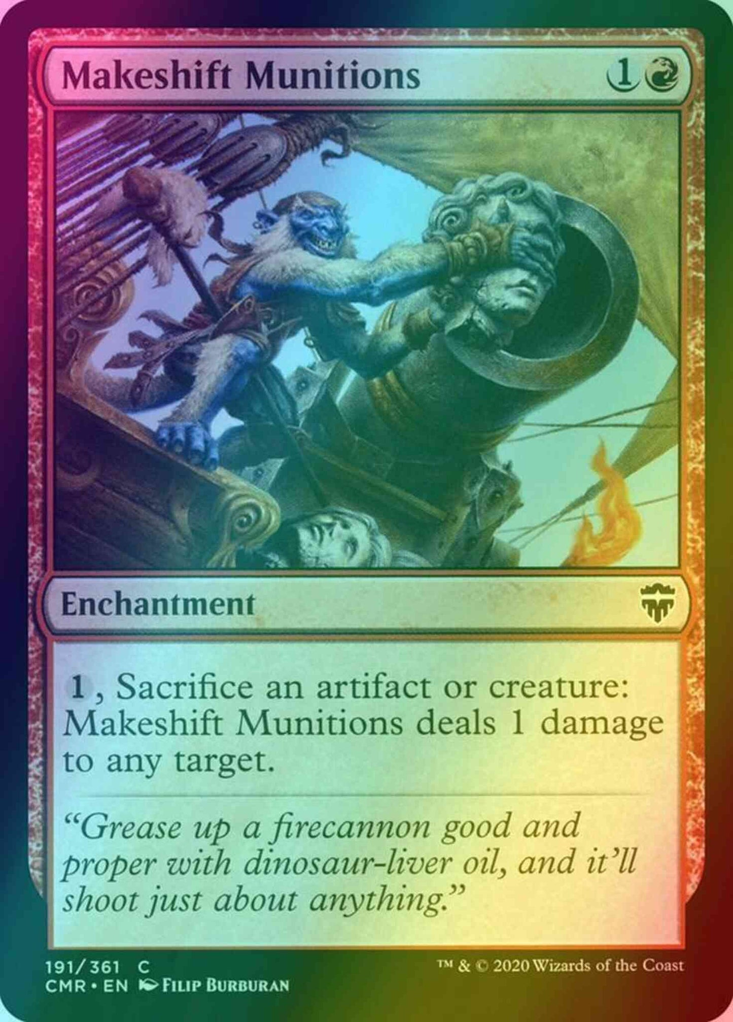 Makeshift Munitions [191] [Commander Legends] [Foil]