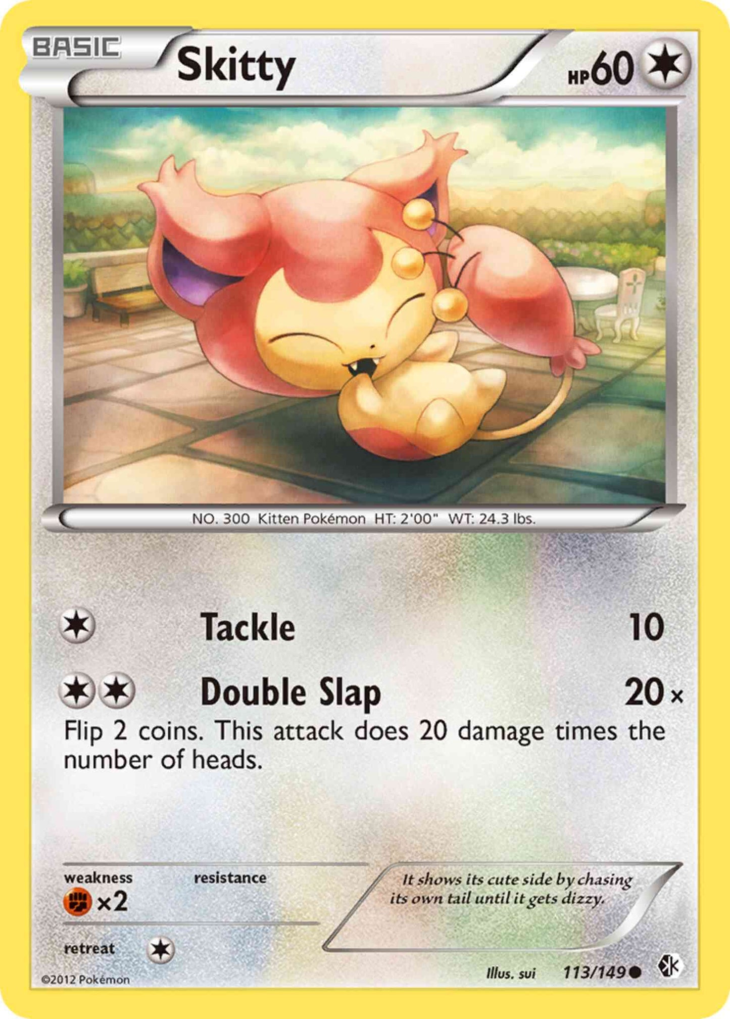 Skitty - 113/149 - Common [bw7-113] [Non-Holo]