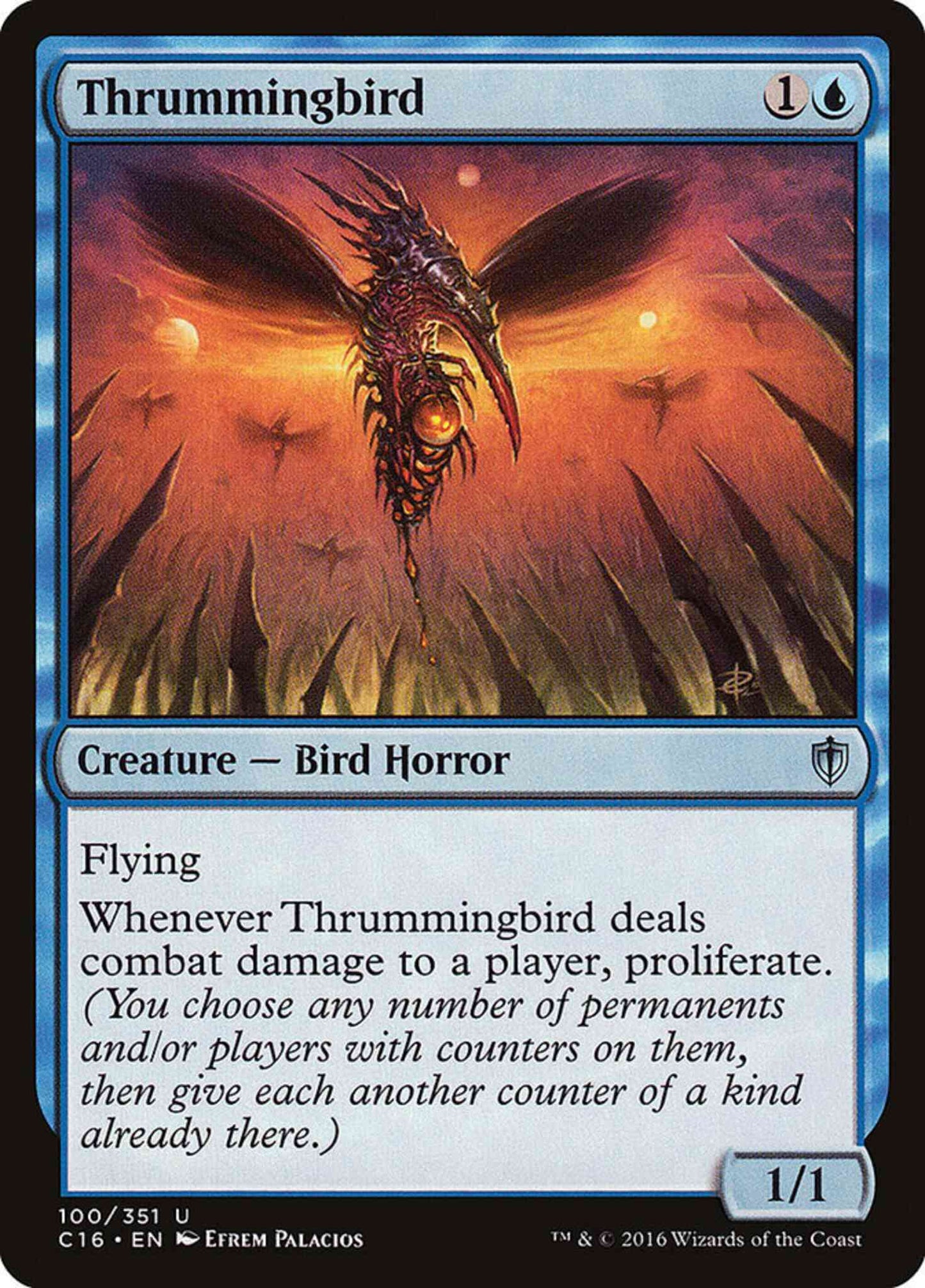 Thrummingbird [100] [Commander 2016] [Non-Foil]
