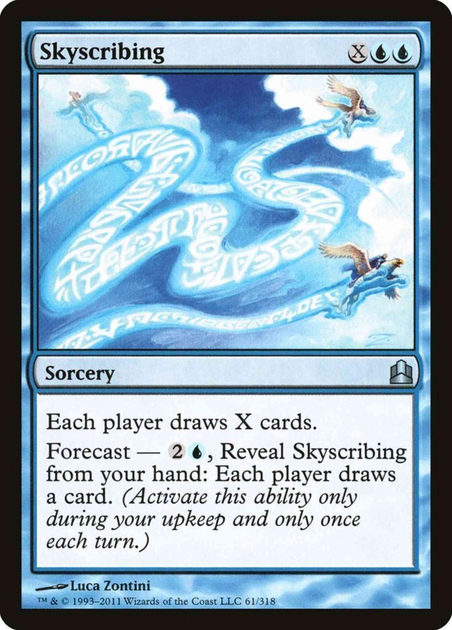 Skyscribing [61] [Commander 2011] [Non-Foil]