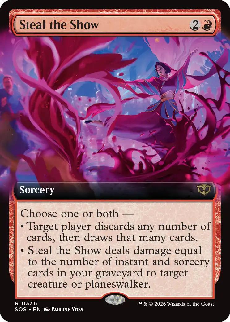 Steal the Show [336] [Extended Art] [Secrets of Strixhaven] [Non-Foil]