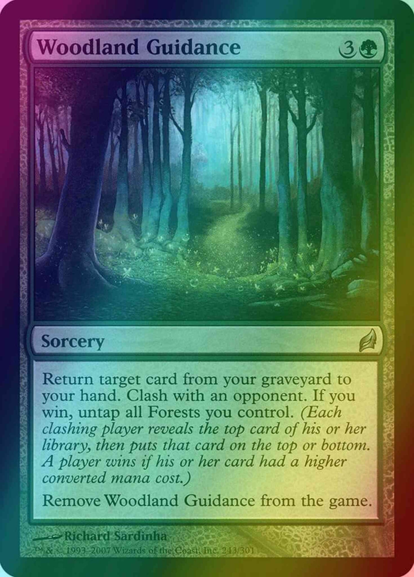 Woodland Guidance [243] [Lorwyn] [Foil]