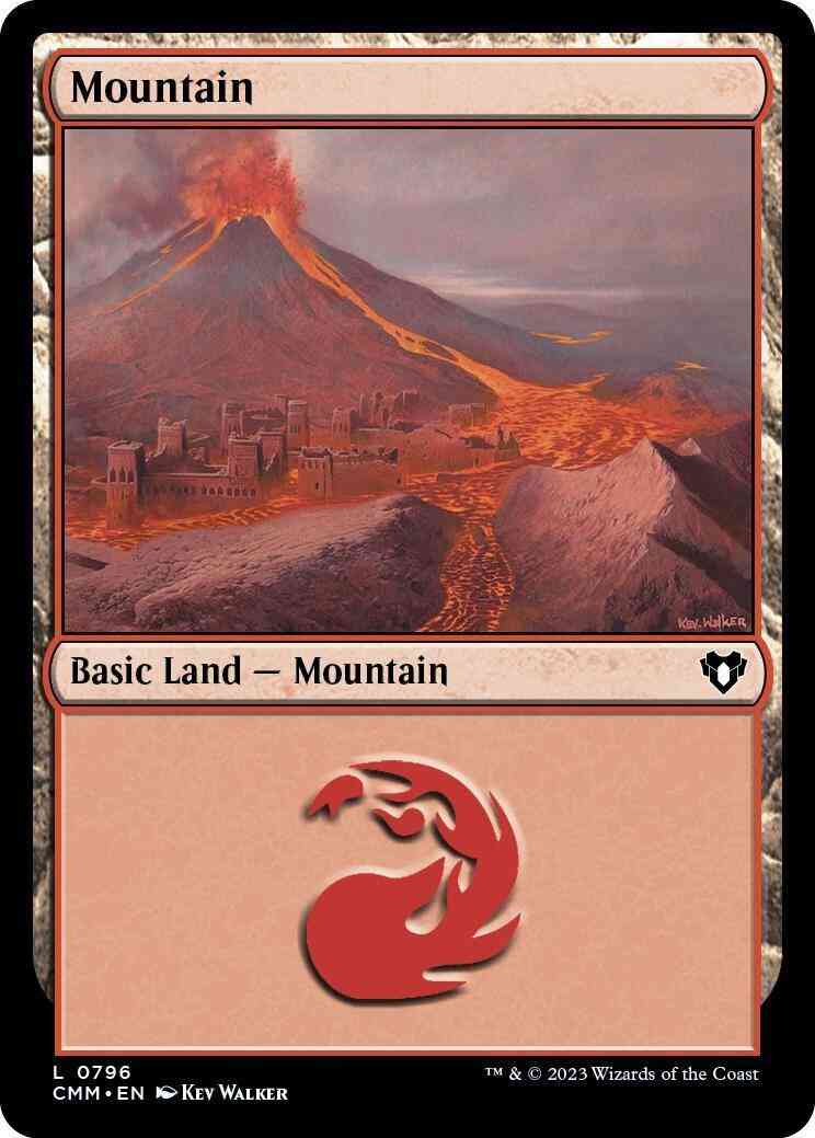 Mountain [796] [Commander Masters] [Non-Foil]