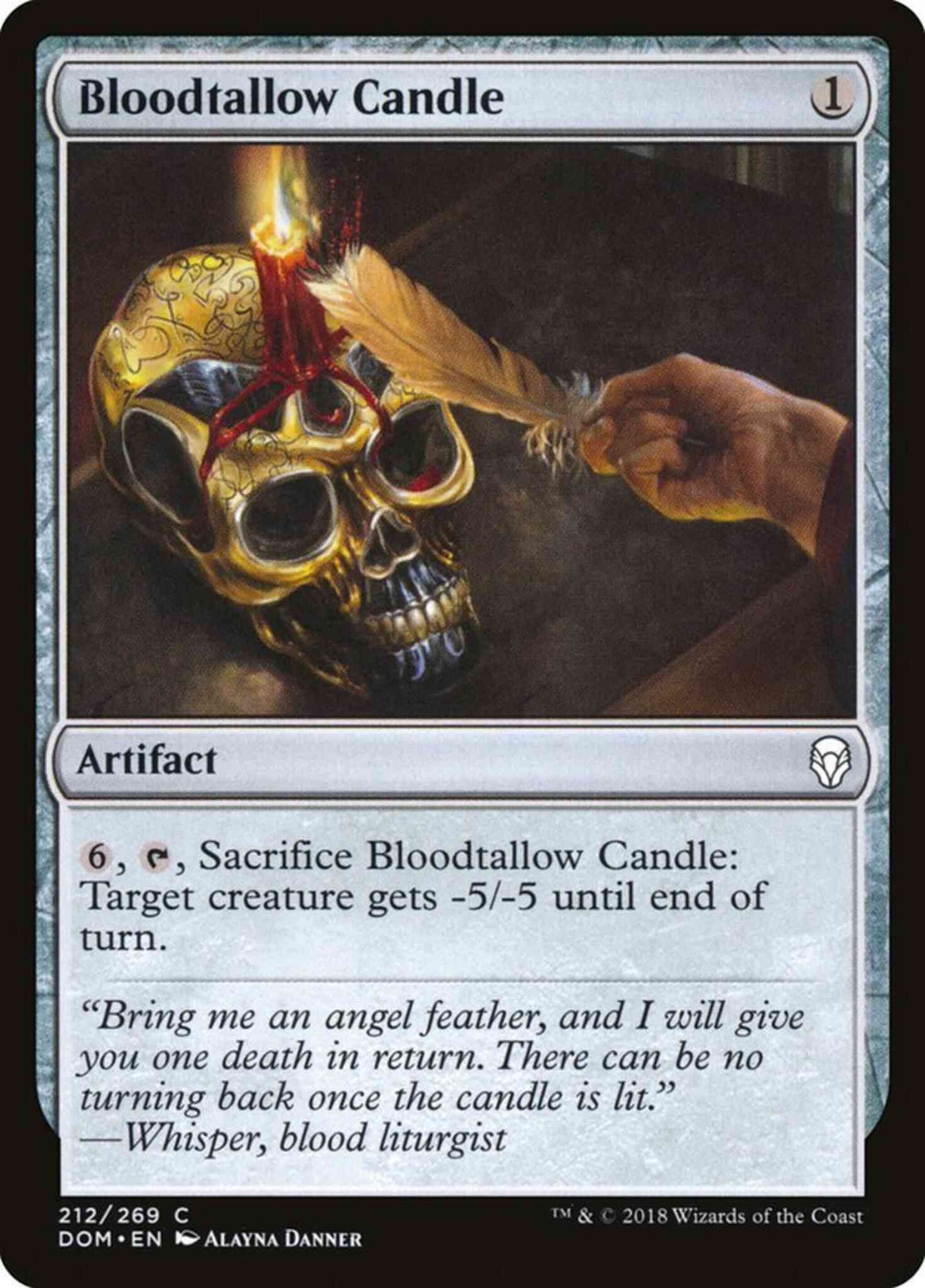 Bloodtallow Candle [212] [Dominaria] [Non-Foil]