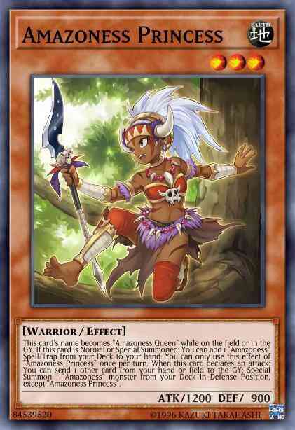 Amazoness Princess - LDS1-EN022 - Common - 1st Edition