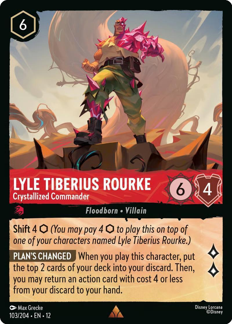 Lyle Tiberius Rourke - Crystallized Commander - 103/204 [Wilds Unknown] [Non-Foil]