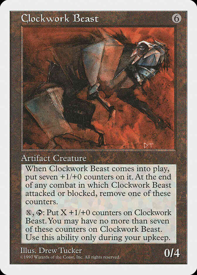 Clockwork Beast [356] [Fifth Edition] [Non-Foil]