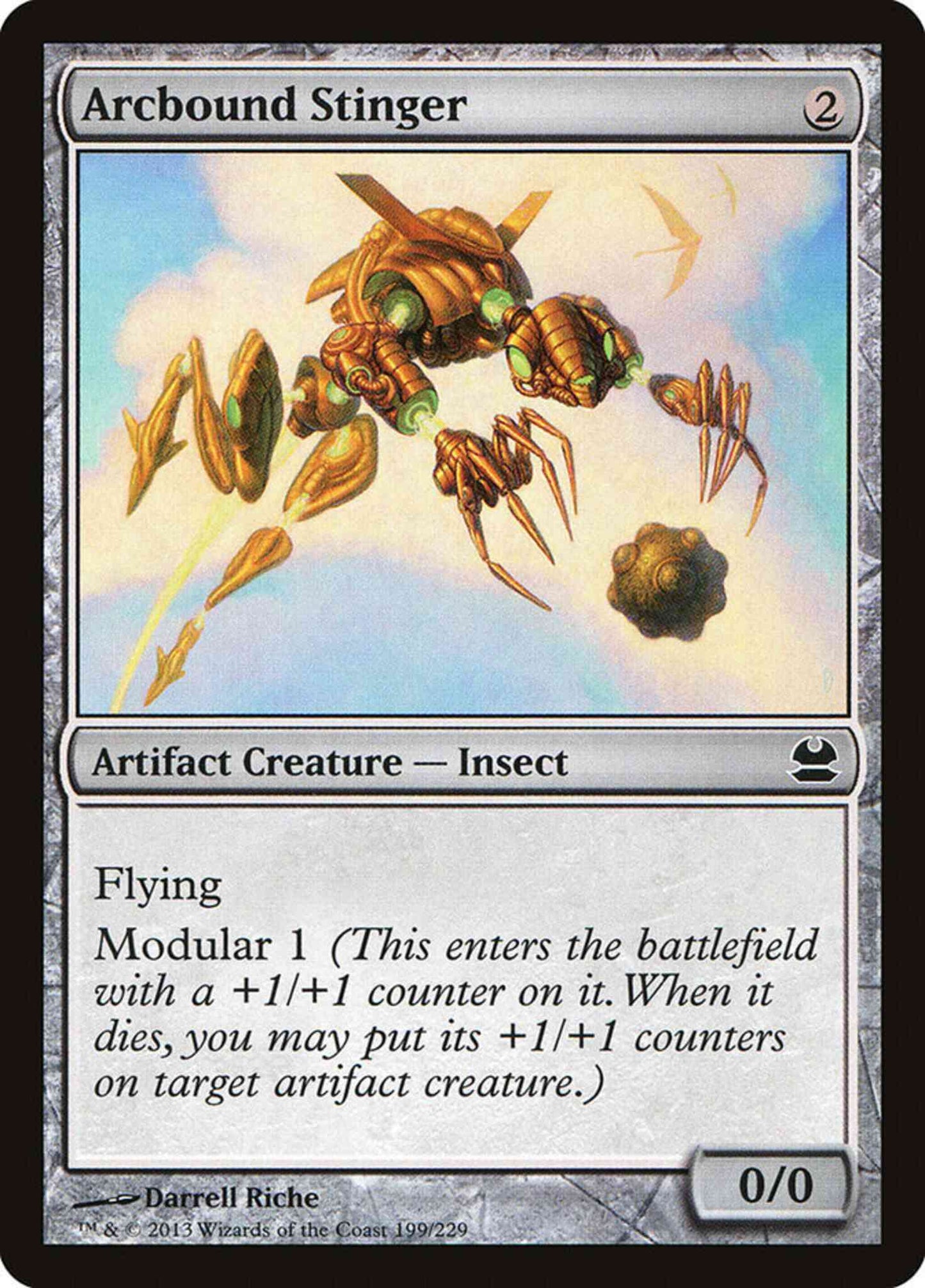 Arcbound Stinger [199] [Modern Masters] [Non-Foil]