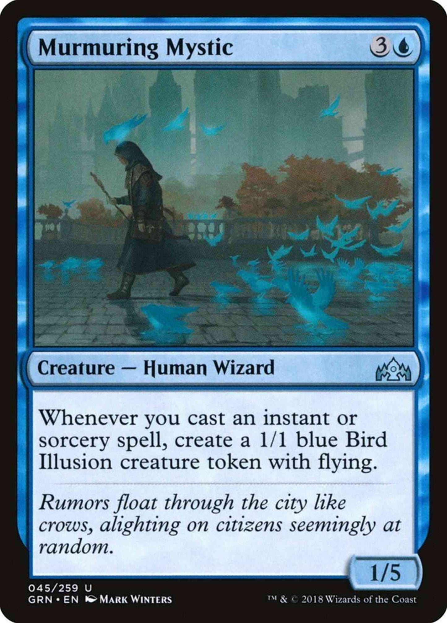 Murmuring Mystic [45] [Guilds of Ravnica] [Non-Foil]