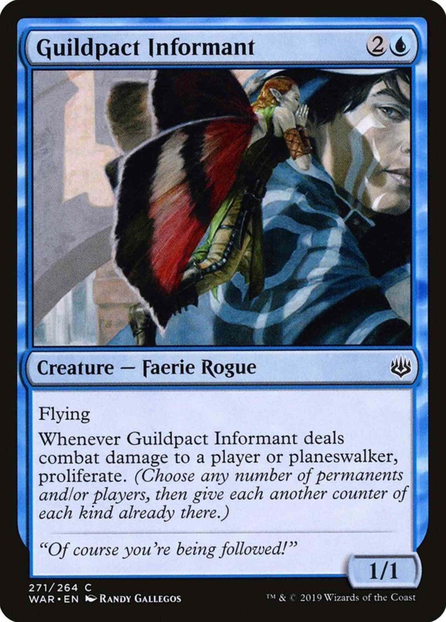 Guildpact Informant [271] [Planeswalker Deck Exclusive] [War of the Spark] [Non-Foil]