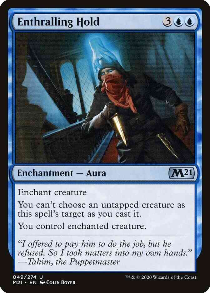 Enthralling Hold [49] [Core Set 2021] [Non-Foil]