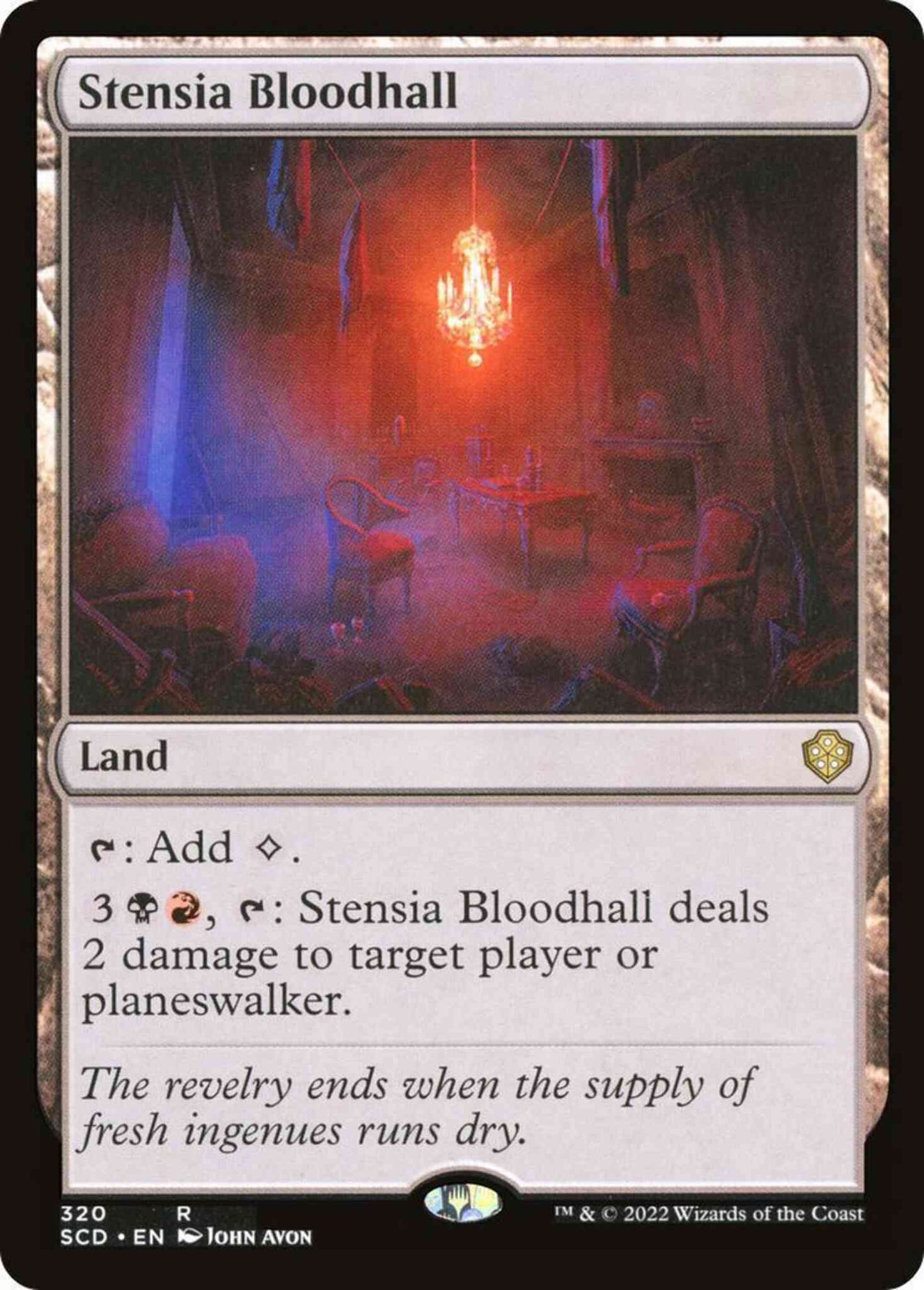 Stensia Bloodhall [320] [Starter Commander Decks] [Non-Foil]