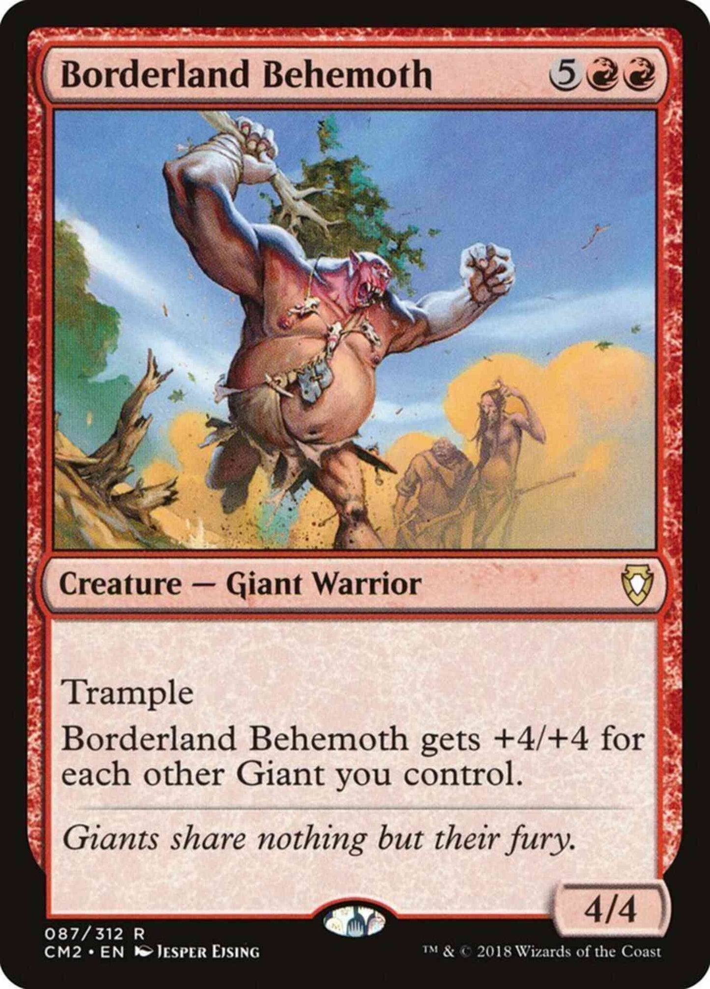 Borderland Behemoth [87] [Commander Anthology Volume II] [Non-Foil]