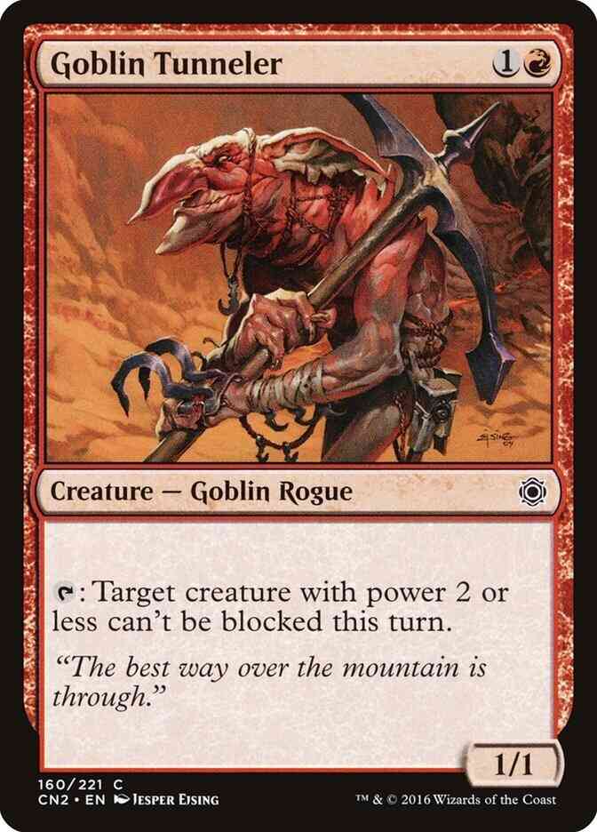 Goblin Tunneler [160] [Conspiracy Take The Crown] [Non-Foil]