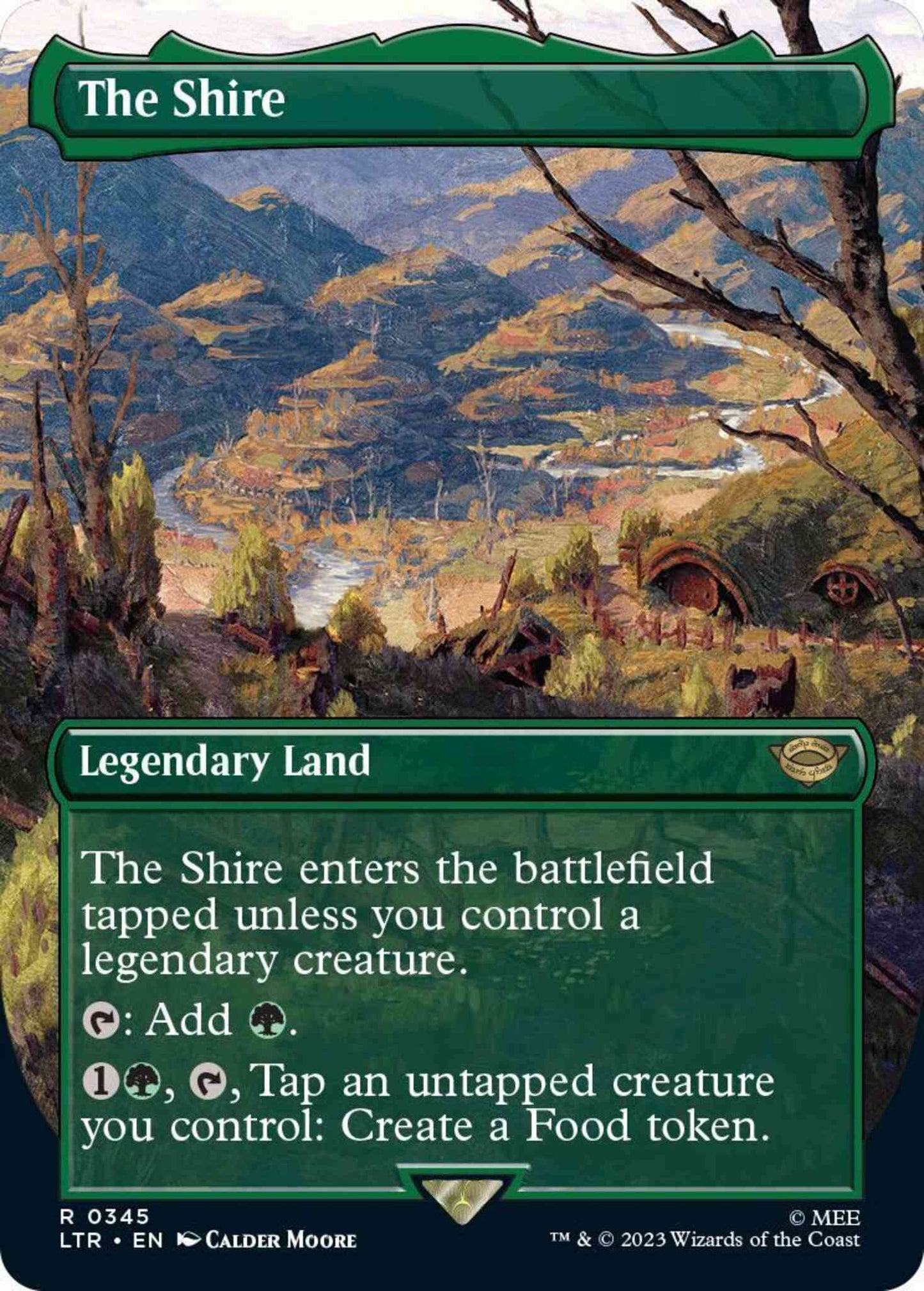 The Shire [345] [Borderless] [The Lord of the Rings: Tales of Middle-earth] [Non-Foil]