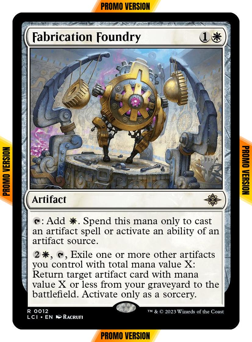 Fabrication Foundry [12p] [Promo Pack] [The Lost Caverns of Ixalan: Promos] [Non-Foil]