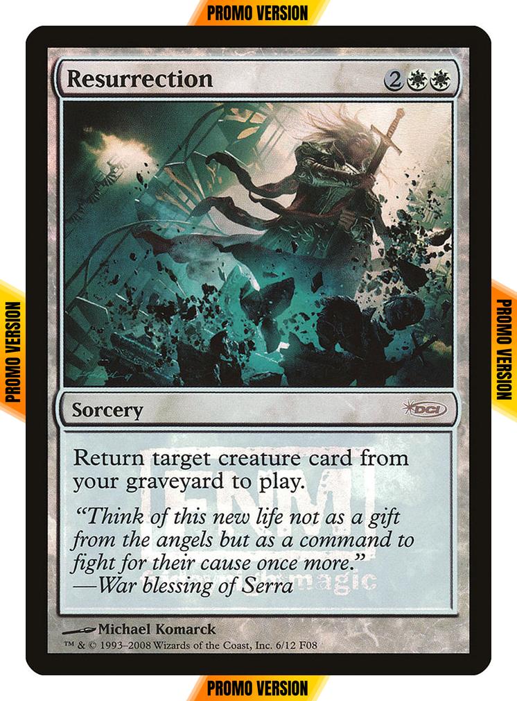 Resurrection [6] [Friday Night Magic 2008] [Foil]