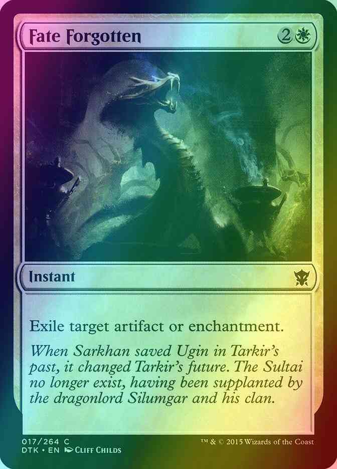 Fate Forgotten [17] [Dragons Of Tarkir] [Foil]