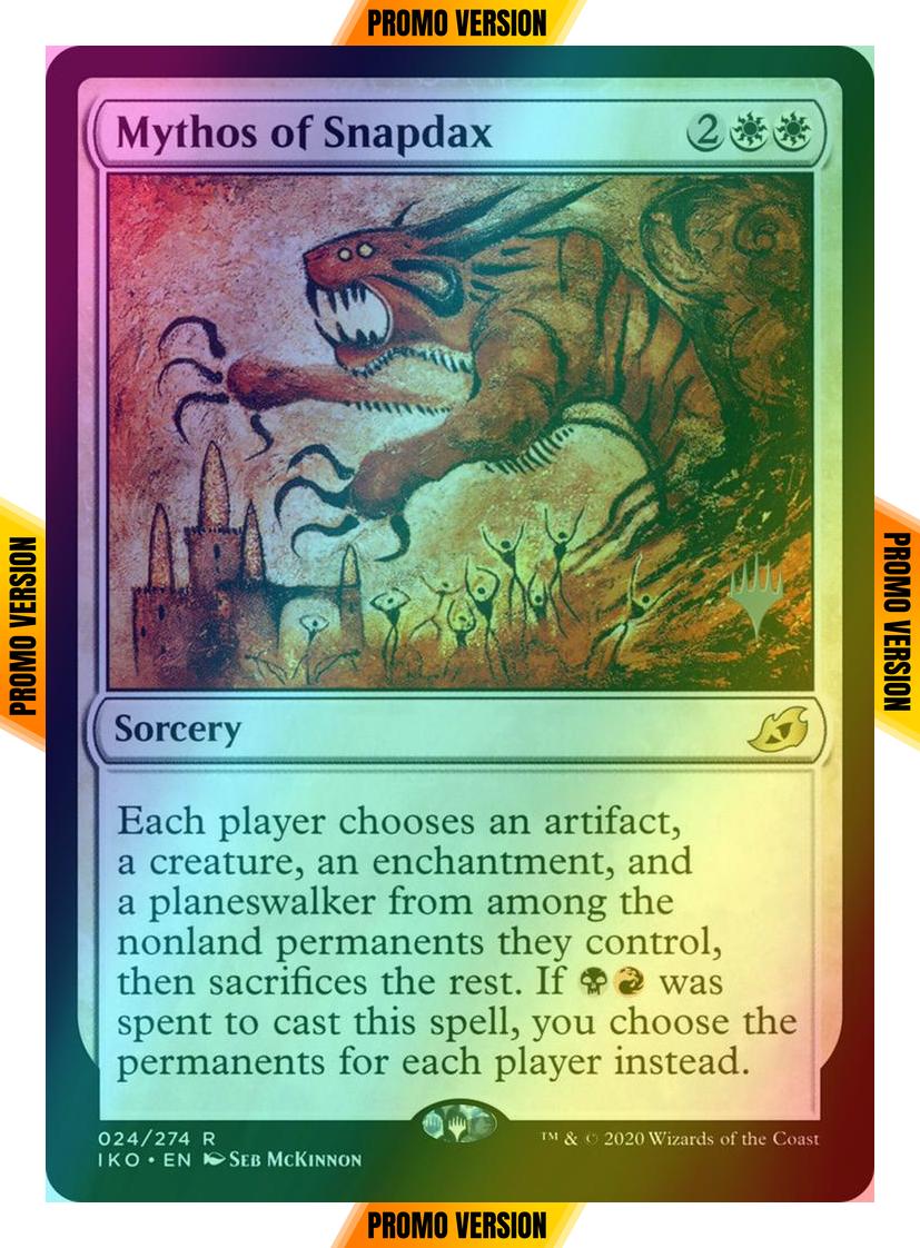 Mythos of Snapdax [Promo Pack] [24p] [Ikoria: Lair of Behemoths Promos] [Foil]