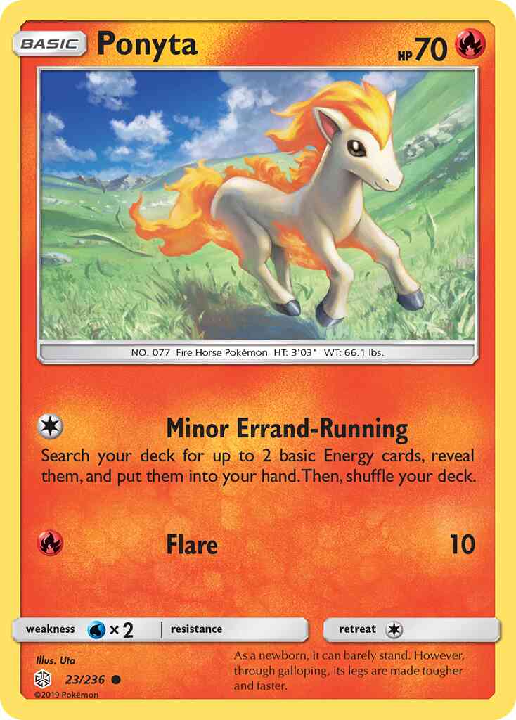 Ponyta - 23/236 - Common [sm12-23] [Non-Holo]