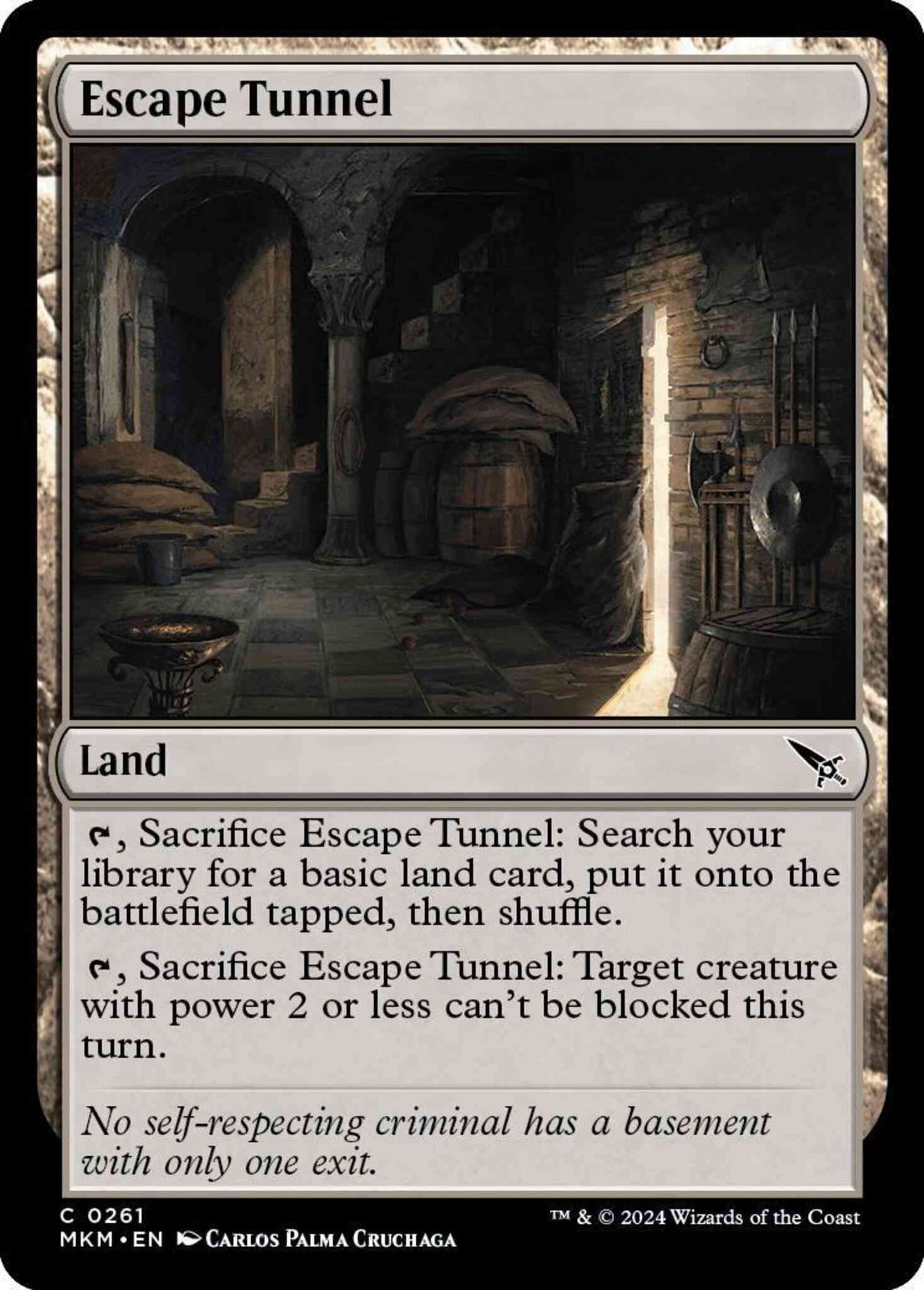 Escape Tunnel [261] [Murders at Karlov Manor] [Non-Foil]