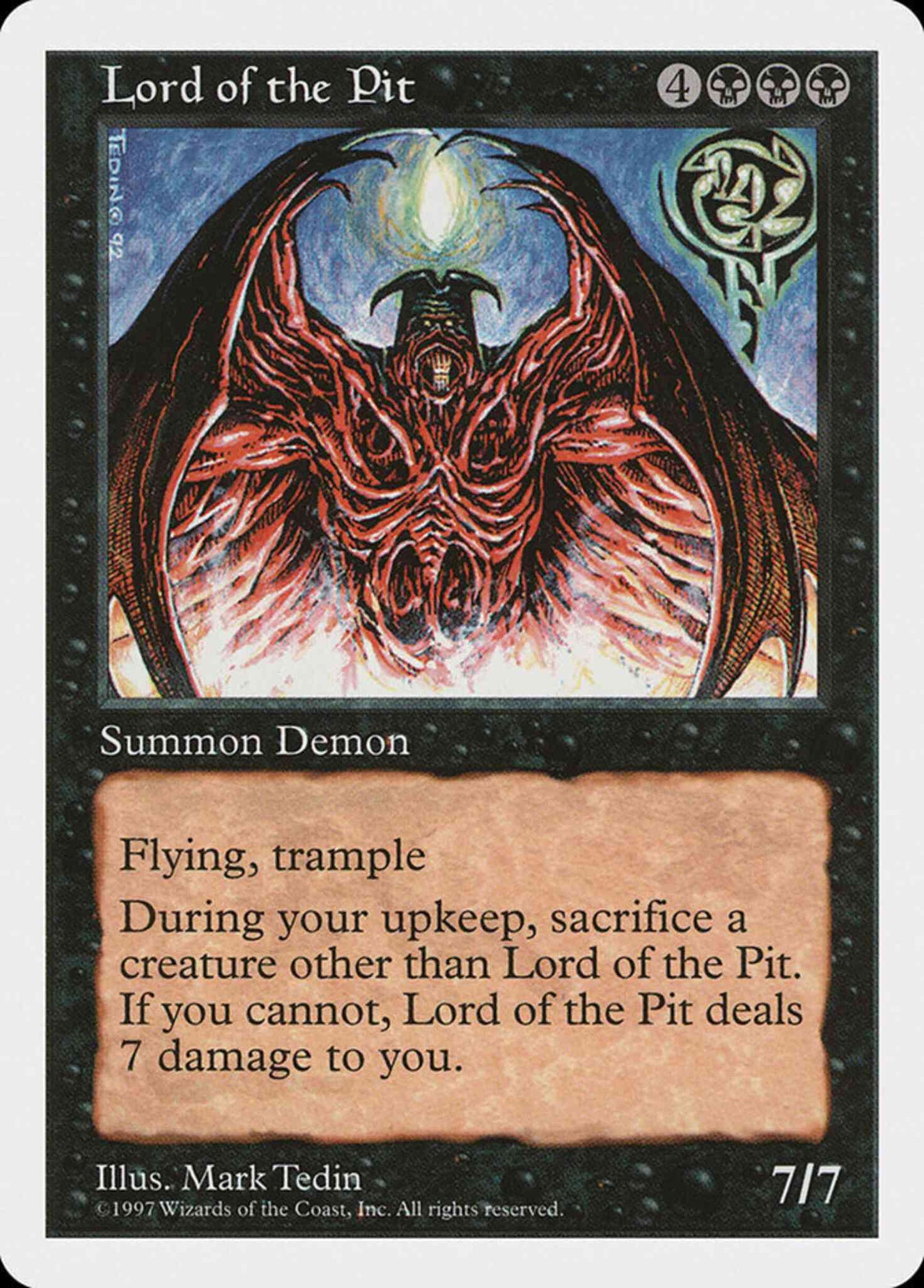 Lord of the Pit [174] [Fifth Edition] [Non-Foil]