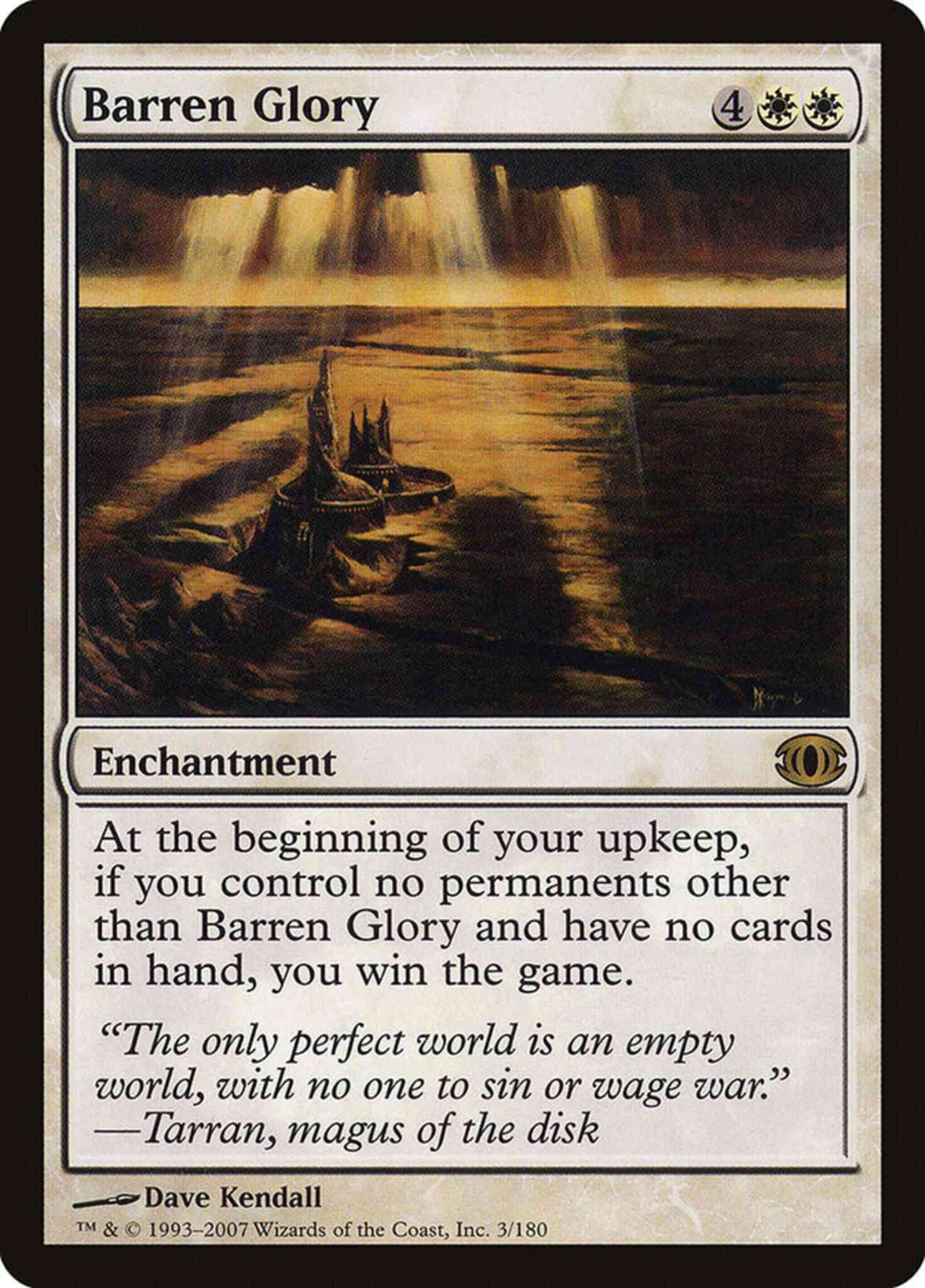 Barren Glory [3] [Future Sight] [Non-Foil]