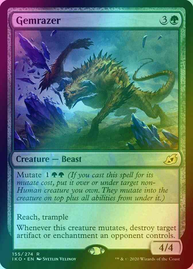 Gemrazer [155] [Ikoria: Lair of Behemoths] [Foil]