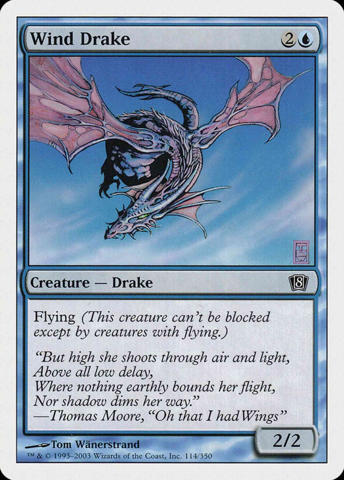 Wind Drake [114] [Eighth Edition] [Non-Foil]