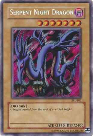 Serpent Night Dragon - SRL-103 - Secret Rare - Unlimited