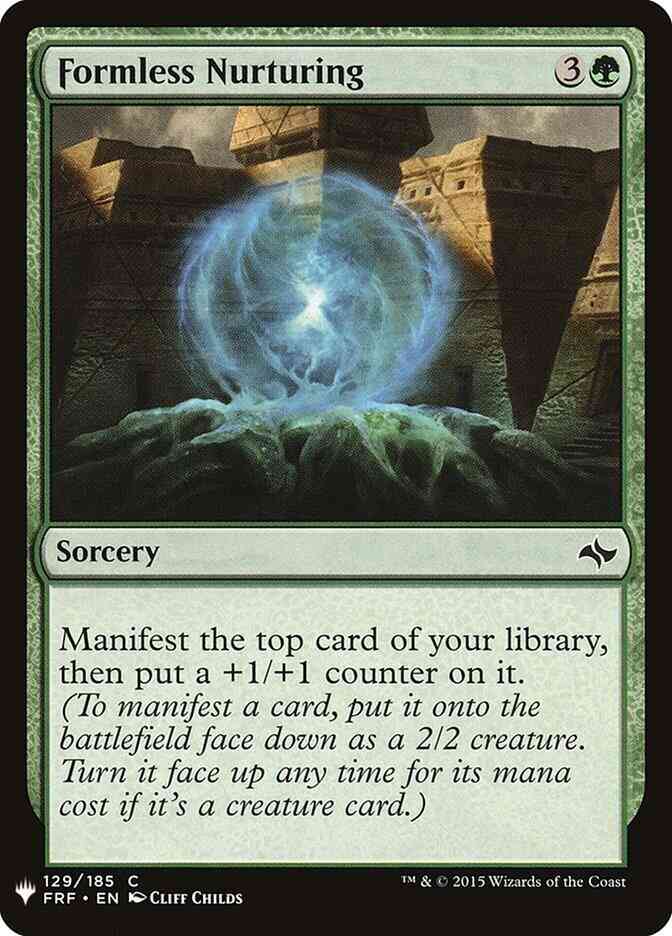 Formless Nurturing [FRF-129] [The List] [Non-Foil]