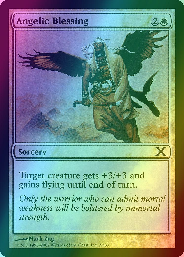 Angelic Blessing [3] [Tenth Edition] [Foil]