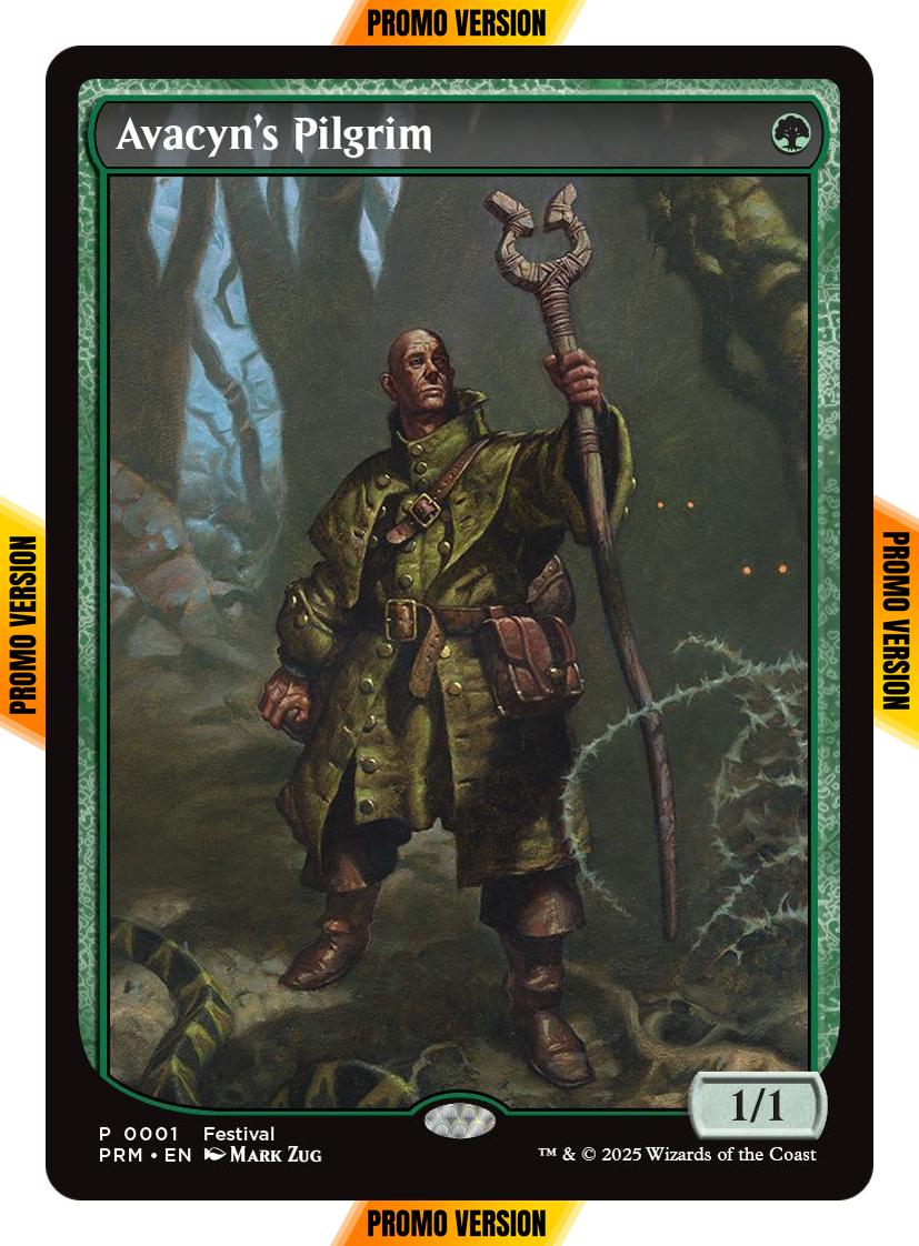 Avacyn's Pilgrim [1] [Textless] [MagicFest 2025] [Non-Foil]