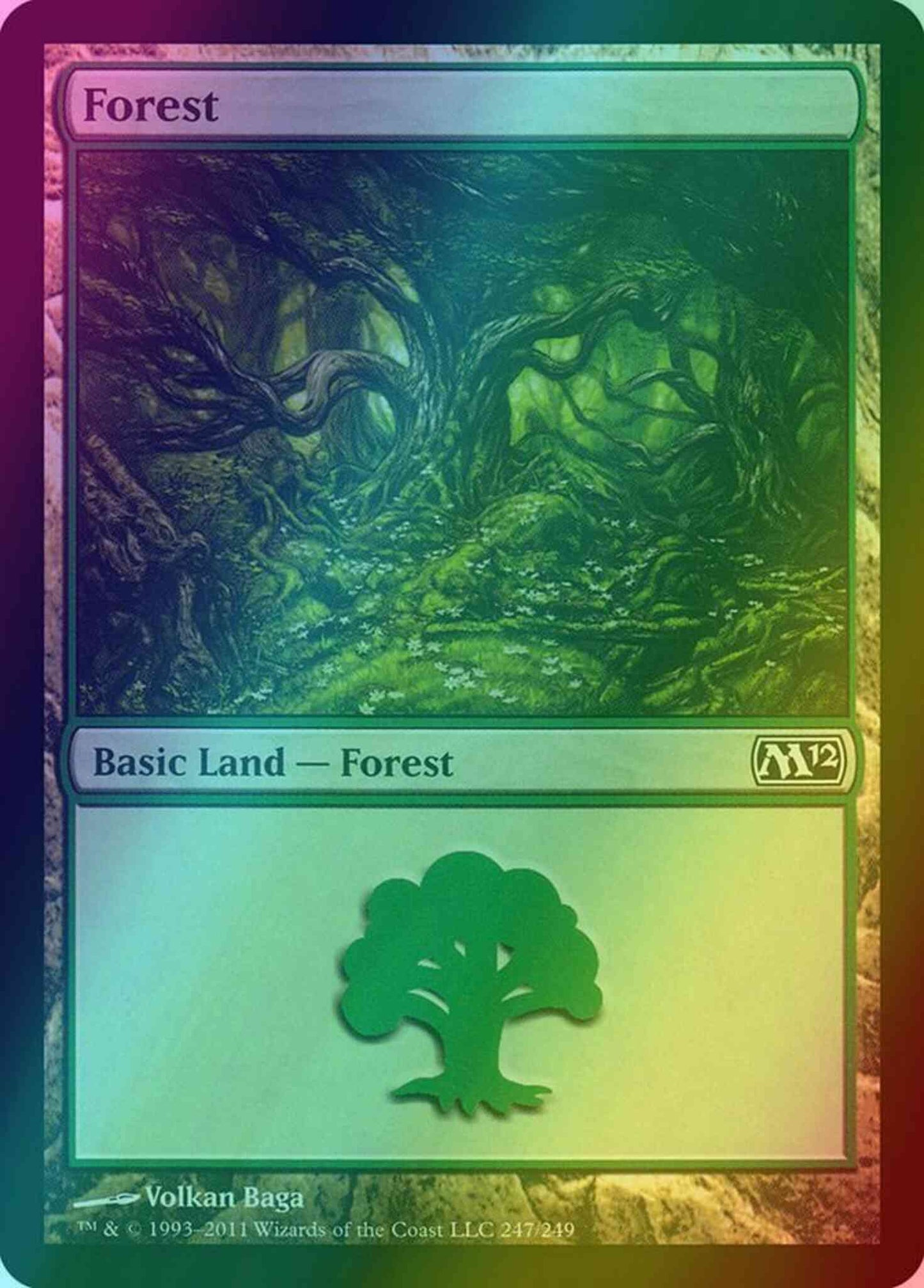 Forest [247] [Magic 2012] [Foil]