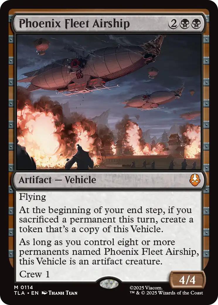 Phoenix Fleet Airship [114] [Avatar: The Last Airbender] [Non-Foil]