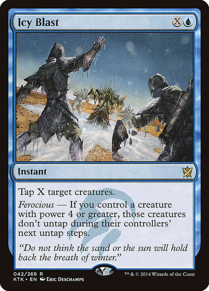 Icy Blast [42] [Khans Of Tarkir] [Non-Foil]