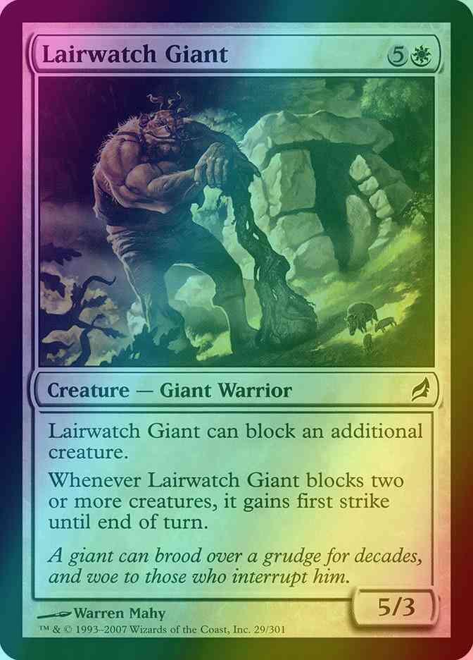 Lairwatch Giant [29] [Lorwyn] [Foil]