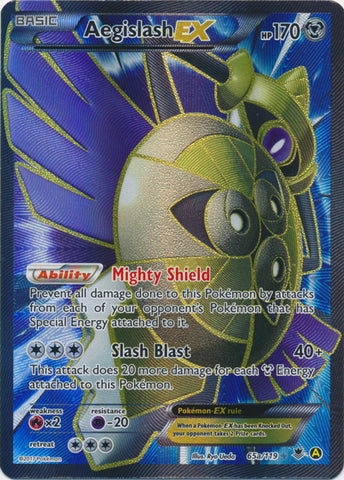 Aegislash-EX - Alt Art - 65a/119 - Premium Trainer's XY Collection [Ultra]