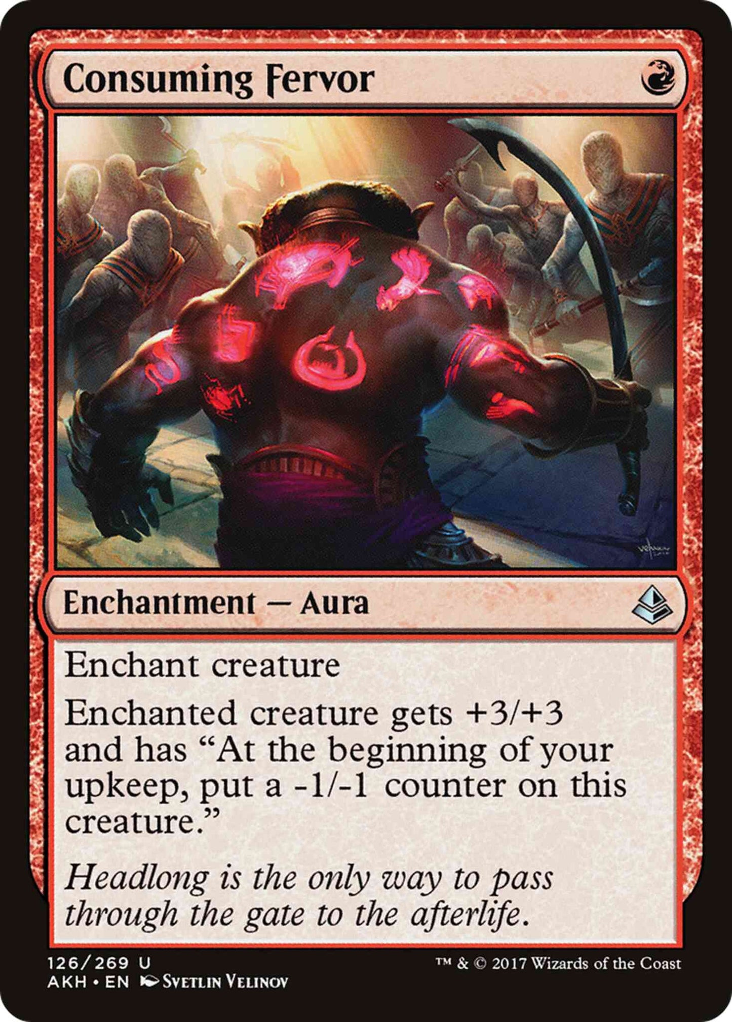 Consuming Fervor [126] [Amonkhet] [Non-Foil]