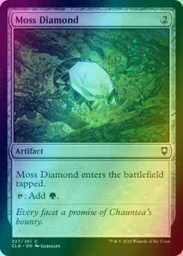 Moss Diamond [327] [Commander Legends: Battle for Baldur's Gate] [Foil]
