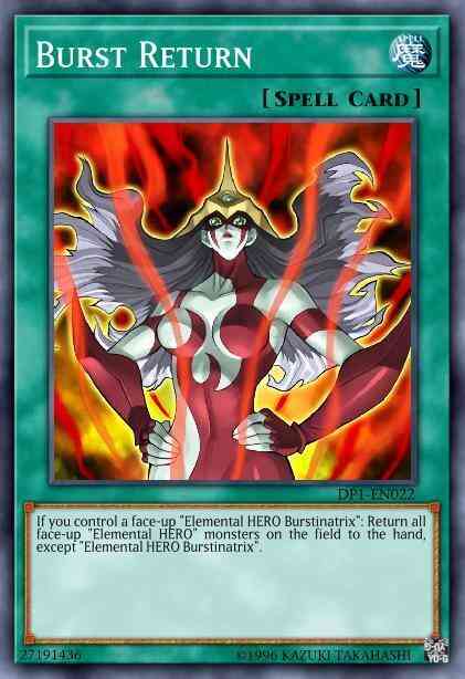 Burst Return - LCGX-EN084 - Rare - 1st Edition