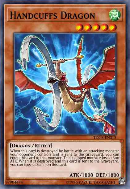 Handcuffs Dragon - TDGS-EN013 - Rare - Unlimited