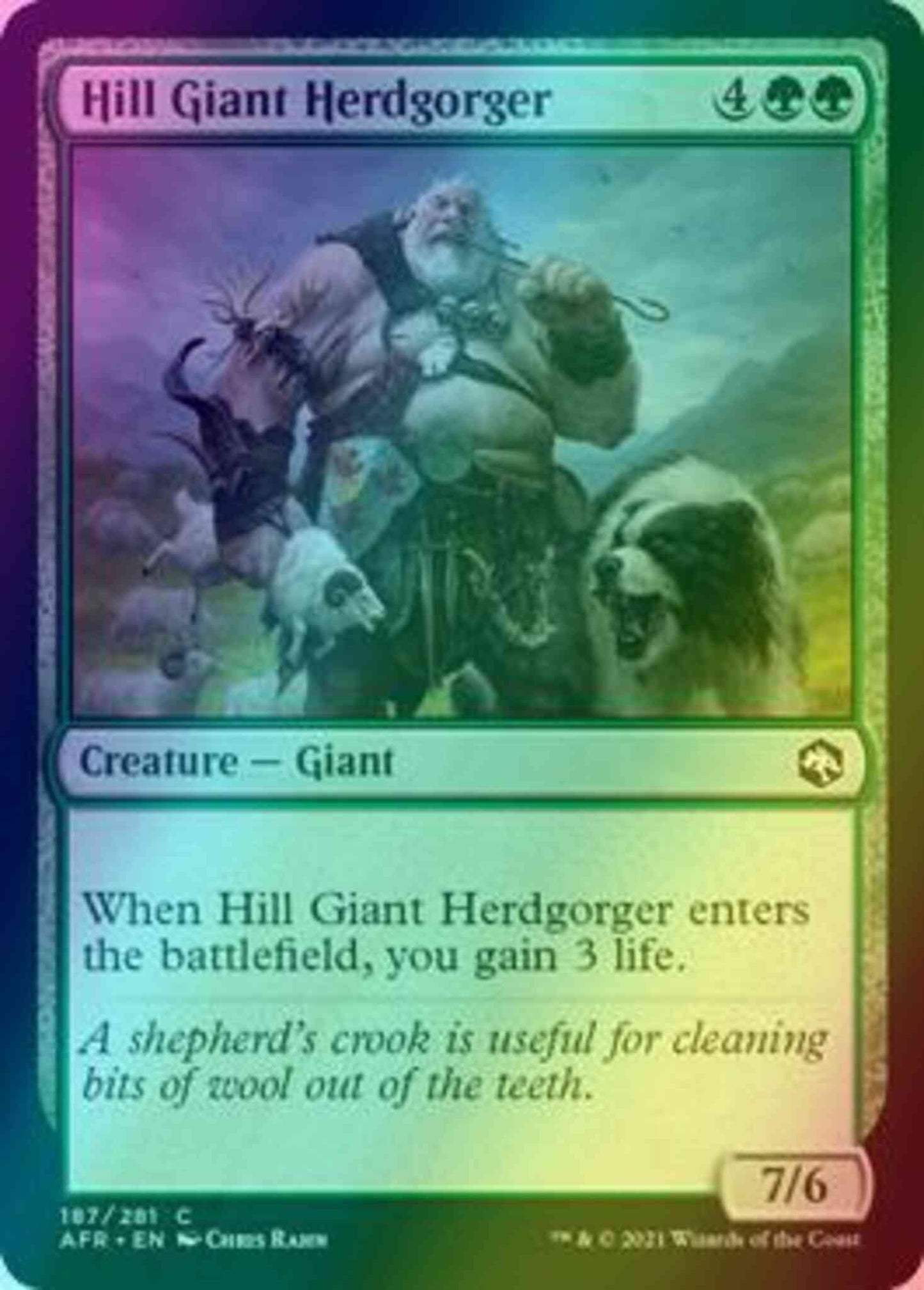 Hill Giant Herdgorger [187] [Adventures in the Forgotten Realms] [Foil]