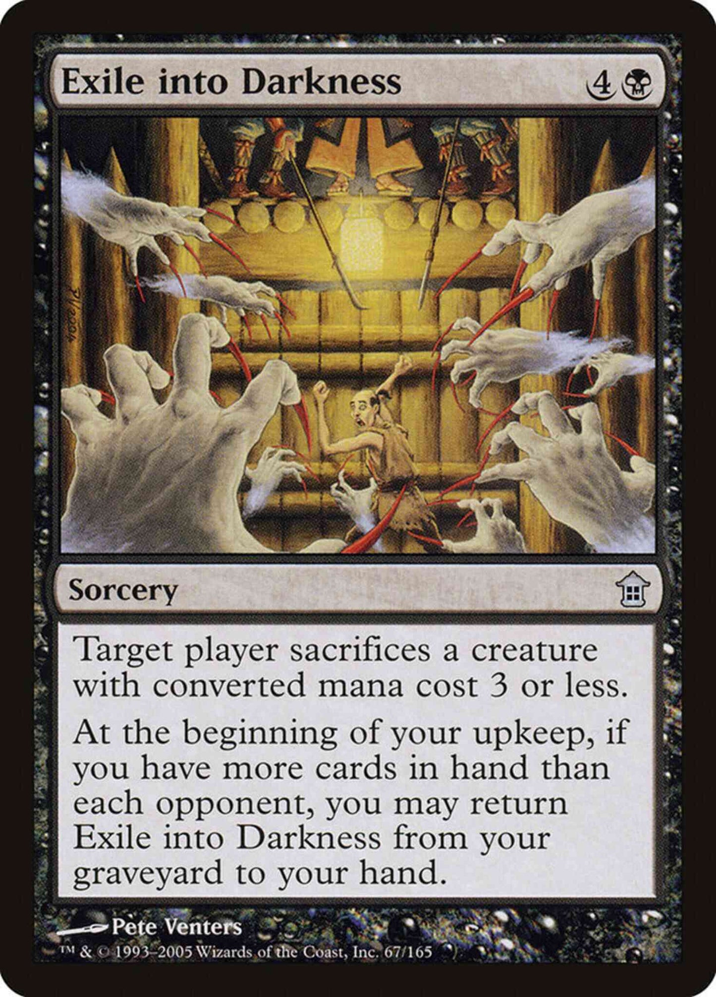 Exile into Darkness [67] [Saviors of Kamigawa] [Non-Foil]