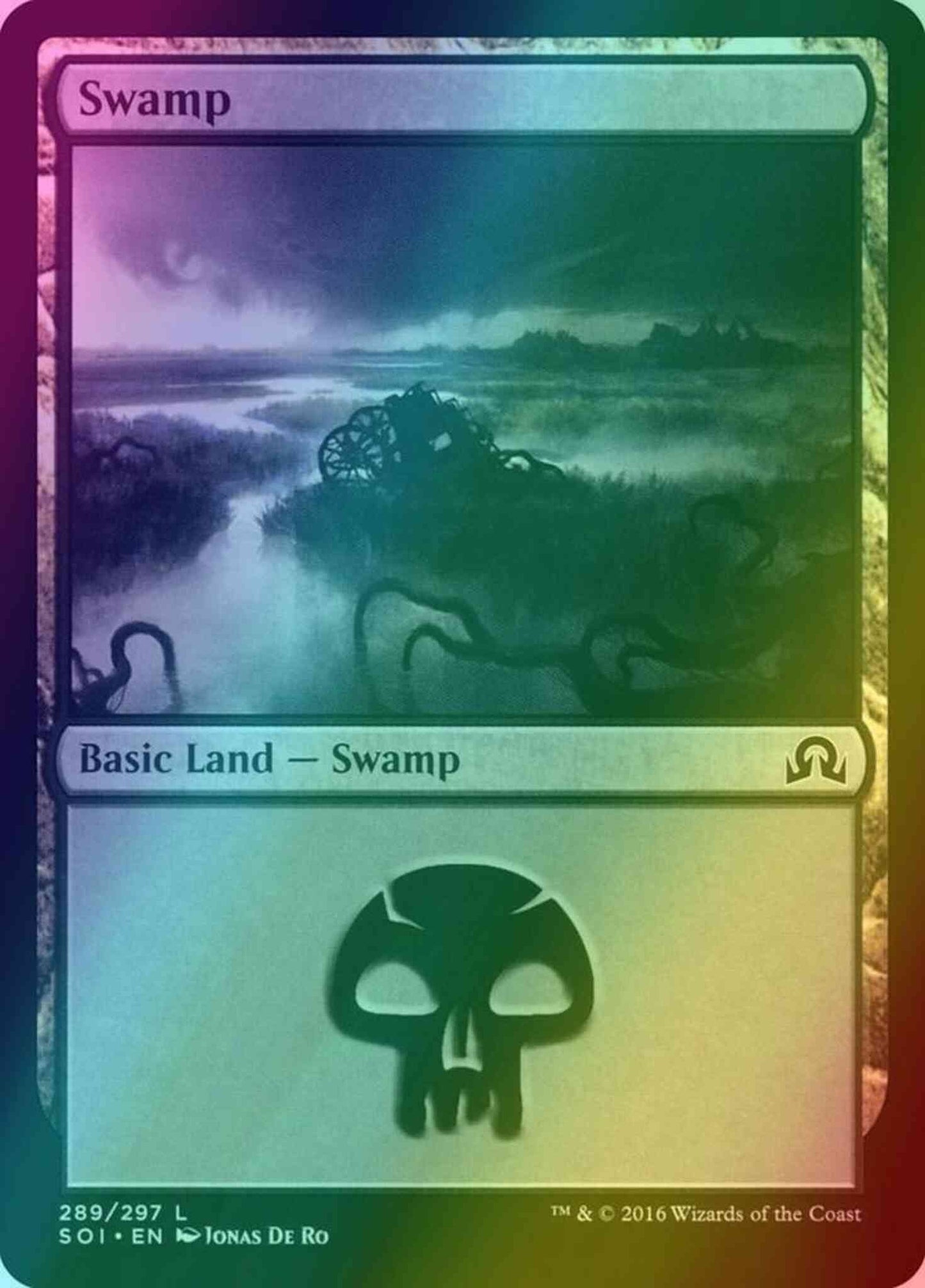 Swamp [289] [Shadows over Innistrad] [Foil]
