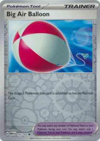 Big Air Balloon - 155/165 - Uncommon [sv035-155] [Reverse Holo]