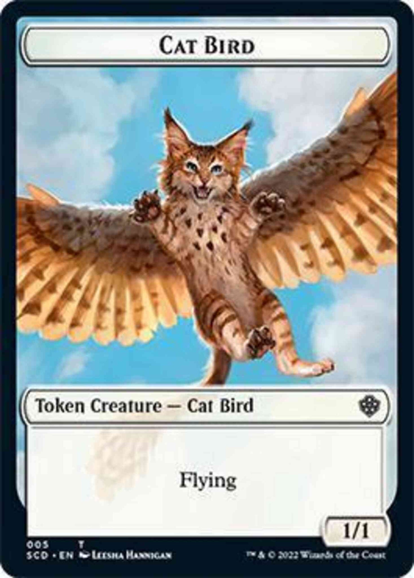 Cat Bird Token (05) // Faerie Token (10) [Starter Commander Decks: Tokens] [Non-Foil]